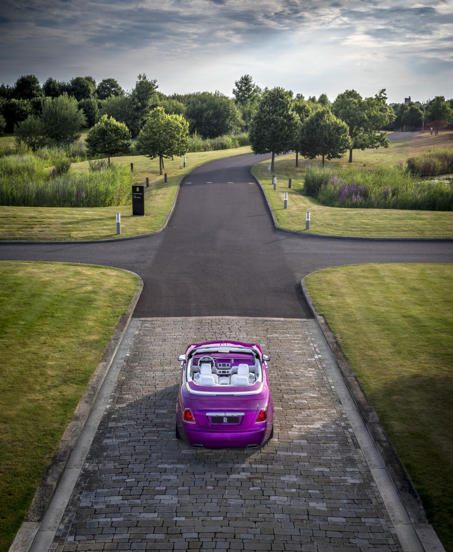  Rolls-Royce Dawn in Fuxia 2017 года  (фото 14 из 14)
